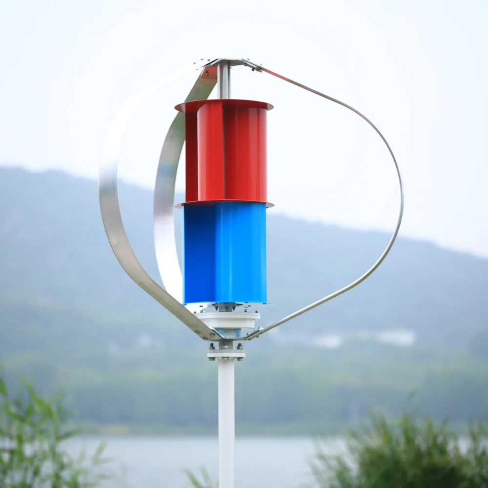 

200w vertical axis wind turbine 12V/24V optional low wind speed , come with wind controller