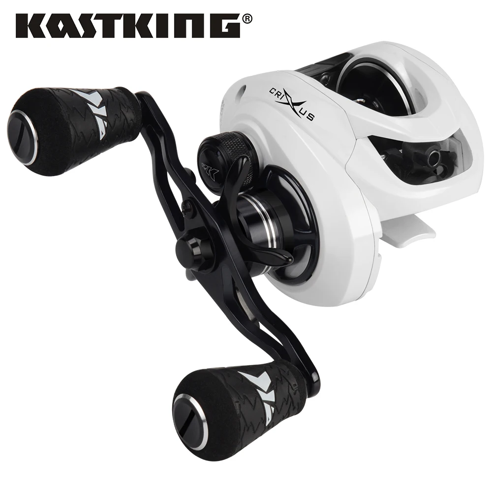 

KastKing Crixus Super Light Baitcasting Fishing Reel Dual Brake System 6.5:1/7.2:1 Gear Ratio 8KG Drag Bait casting Fishing Coil