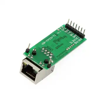 Q18042-10 10PCS USR-TCP232-T2 Tiny Serial Ethernet Converter Module Serial UART TTL to Ethernet TCPIP Module