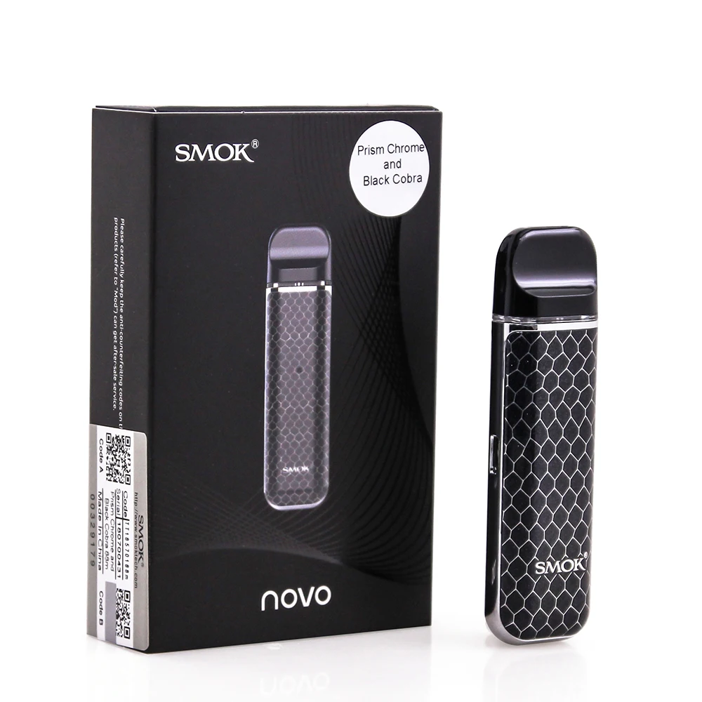 Стартовый набор SMOK pod novo cobra покрытый вейп пером комплект со встроенным аккумулятором 450 мАч емкостью 2