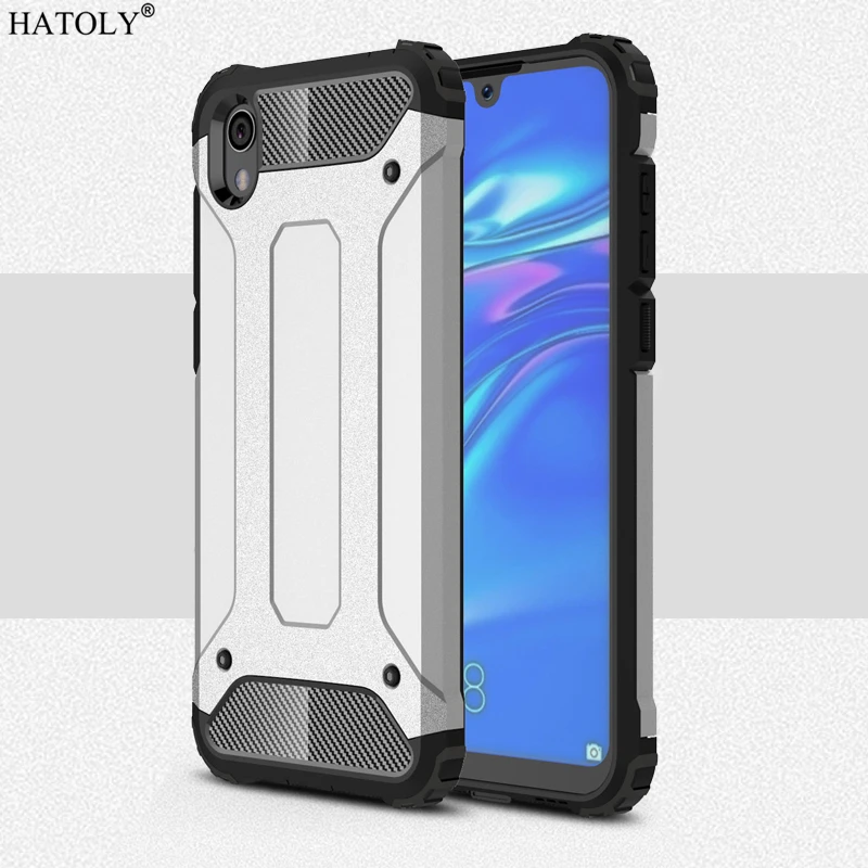 

Cover For Huawei Y5 2019 Case Anti-knock Rugged Armor Cover For Huawei Y5 2019 Silicone Phone Bag Case For Huawei Y5 2019 5.71"