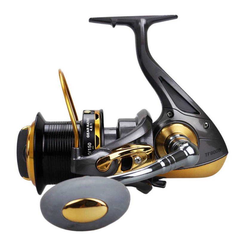 YUYU البحر الصيد الغزل بكرة 8000 9000 المعادن بكرة 12 + 1BB المياه المالحة سمك السلور Surfcasting الصيد بكرة بعيدة عجلة YUYU البحر الصيد الغزل بكرة 8000 9000 المعادن بكرة 12 + 1BB المياه المالحة سمك السلور Surfcasting الصيد بكرة بعيدة عجلة