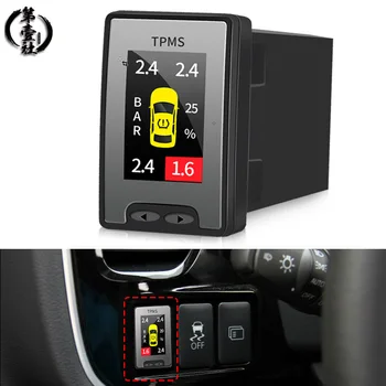 

Car Wheels Tires Parts LCD Display OBD Tire Pressure Monitoring System OBD TPMS for Toyota CHR