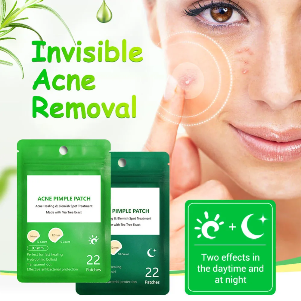 

22Pcs Remove Pimple Patch Face Spot Scar Care removal Freckle Patches acne Treatment Sticker facial skin care blackhead mask J11