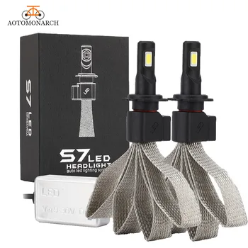 

AOTOMONARCH Super Bright H4 H7 LED Car Headlight H1 H3 H8 H9 H11 9005 9006 9007 880 881 H27 LED Lights Bulb 12V 8000lm 2pcs EJ