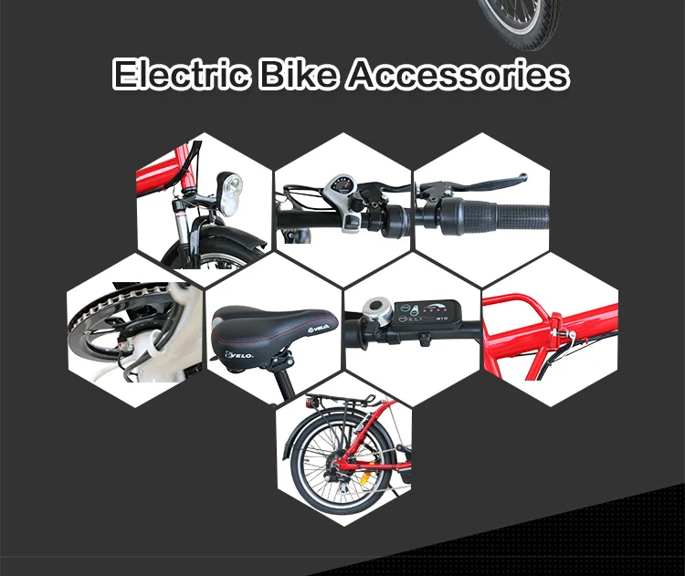 Discount 36v 250w Electric Bike 20inch Lithium Battery Electric Colorful Folding Bicycle Brushless Gear Hub Motor Foldable Electric Bike 2