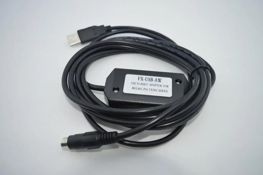 FX USB AW подходящий для Mitsubishi FX3U 3G 1N 2N 1S Series PLC программируемый кабель заменен на SC09