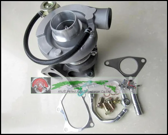 TD05 20G TD05-20G TD05-20G-8 Turbo Turbocharger For SUBARU Impreza WRX STI Turbine Engine EJ20 EJ25 MAX HP 450HP 5 bolts with gaskets pip (6)