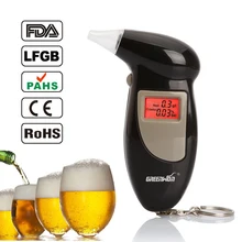 

Quick Response Professional LCD Alcohol Tester Digital Alcohol Detector Breathalyzer 2016 Police Alcotester Backlight Display