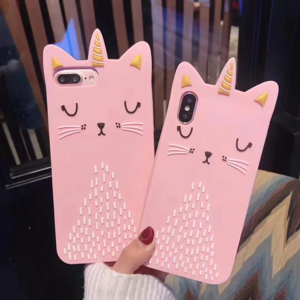 3D Cartoon Cute Crown Cat Soft Silicone Back Cover For iPhone 5 5s SE 5C 6 6s X XR Xs Max 7 8 Plus Phone Cases Coque Fundas Capa |