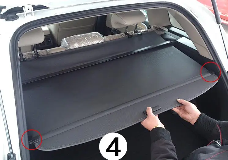 Cortina de cubierta para maletero de Hyundai Santa Fe, Partición de alta  calidad, partición, bastidores traseros, accesorios de estilo de  coche|Parrillas traseras y accesorios| - AliExpress