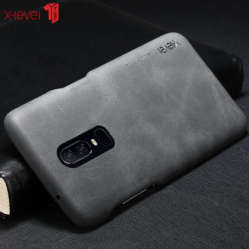 X-Level для Oneplus 6 оригинальный винтажный Чехол роскошный Ультратонкий чехол из
