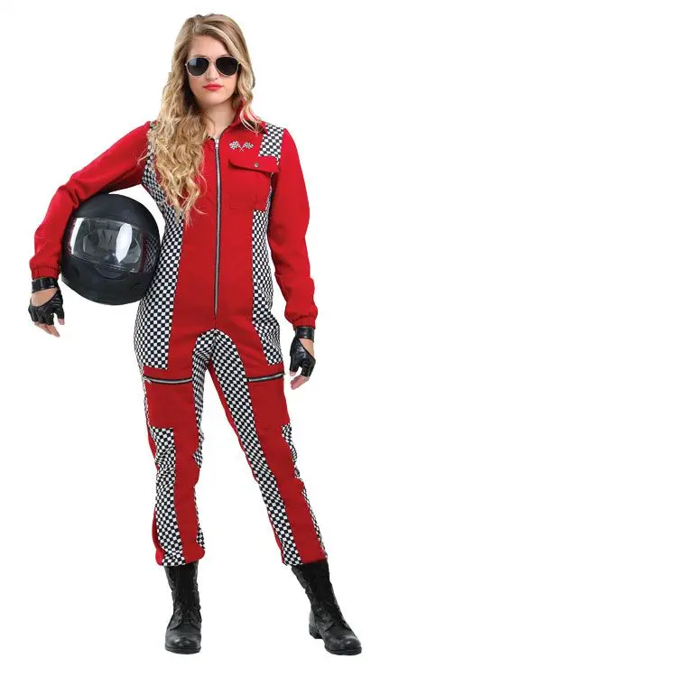 Halloween Hot Rod Costume Racing Soft Baby One Piece