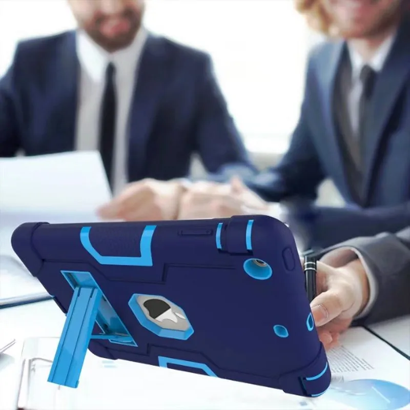 Роскошные Heavy Duty Жесткий Броня Противоударная защита чехол для нового iPad 9.7