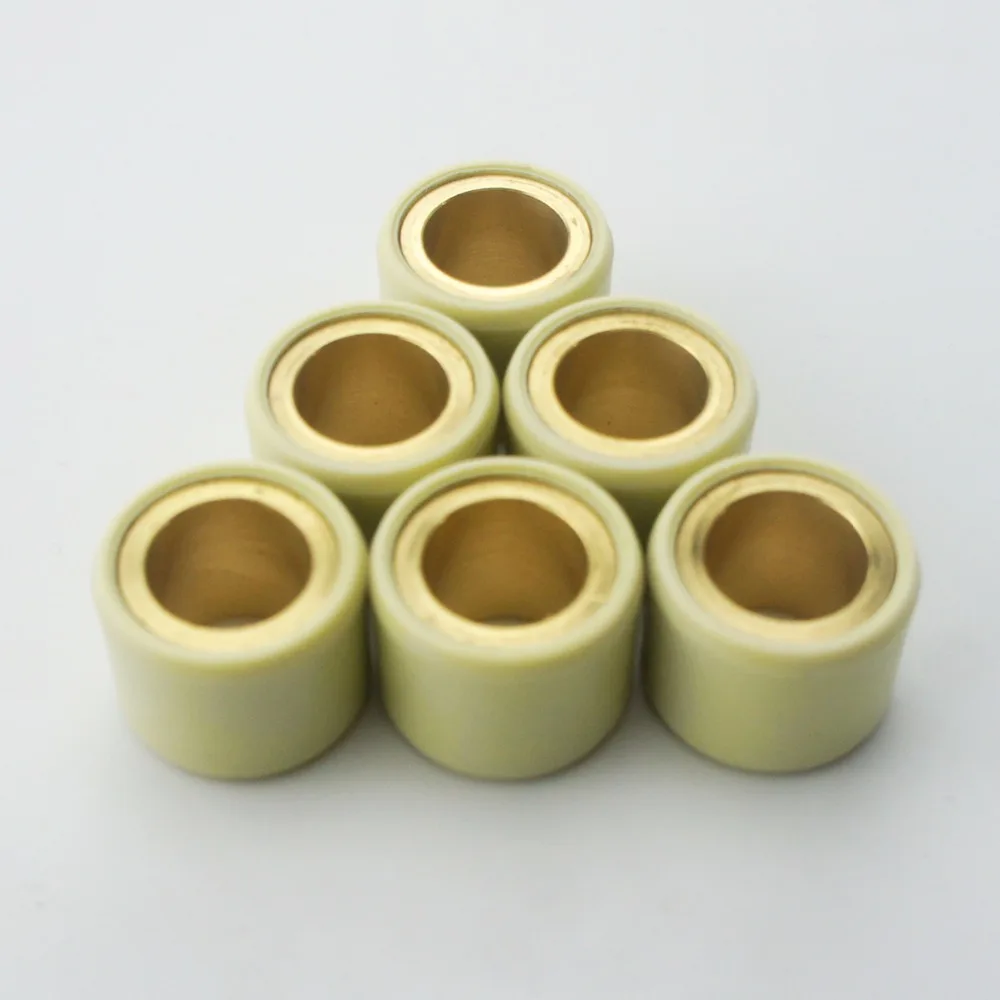 

Customized Motorcycle scooter Roller Weight 18x14 GY6-125 COPPER 10g Refit Drive Variator Pulley KVB
