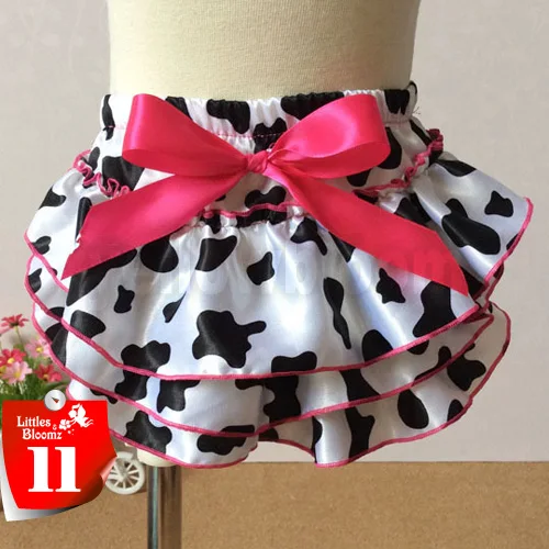 DELEY Toddler Filles Leopard Imprimer Pettiskirt Ruffle Bloomers Panties Nappy Couvre-Couches 