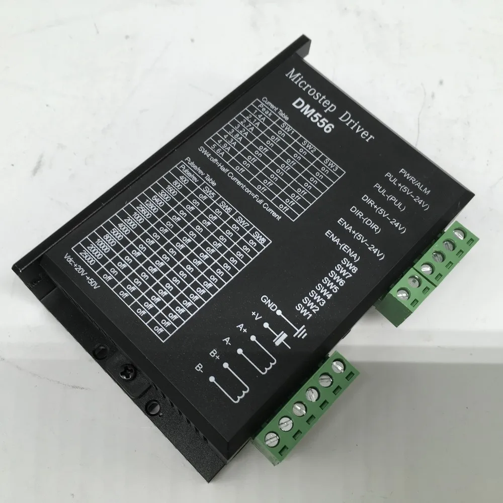 Червячный редуктор RV030 Ратио 50:1 ~ 80:1 + шаговый двигатель Nema23 100 мм 200 нм привод DM556 A