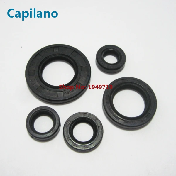 

motorcycle YBR125 full / complete engine oil seal rubber gear shaft seal for Yamaha 125cc YBR 125 engine seal parts