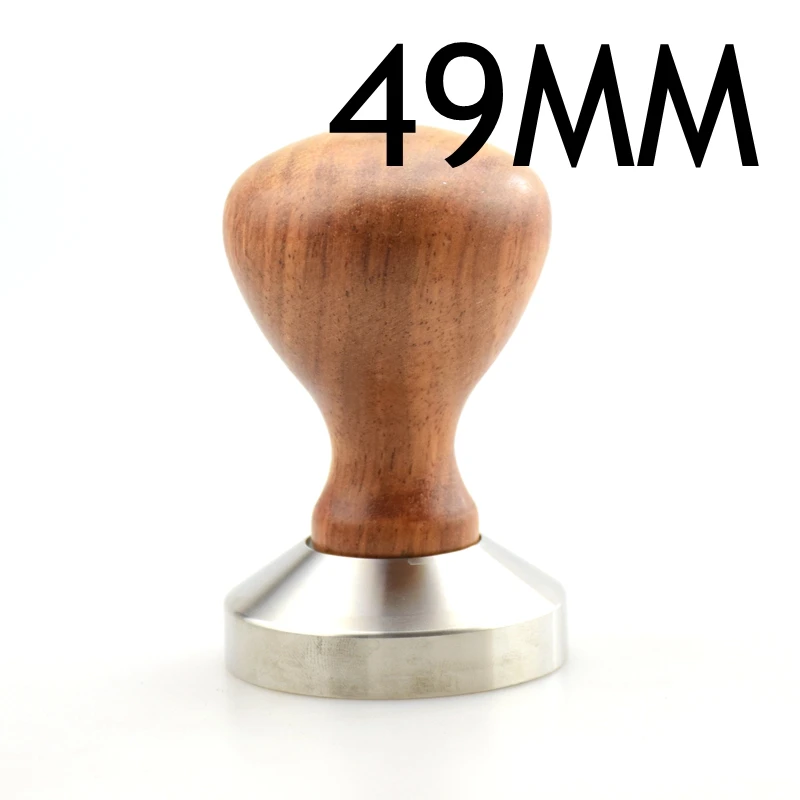 Эко кофеварка с ручкой из нержавеющей стали 304 Темпер для кофе 49 51 53 54 55 57 58 мм
