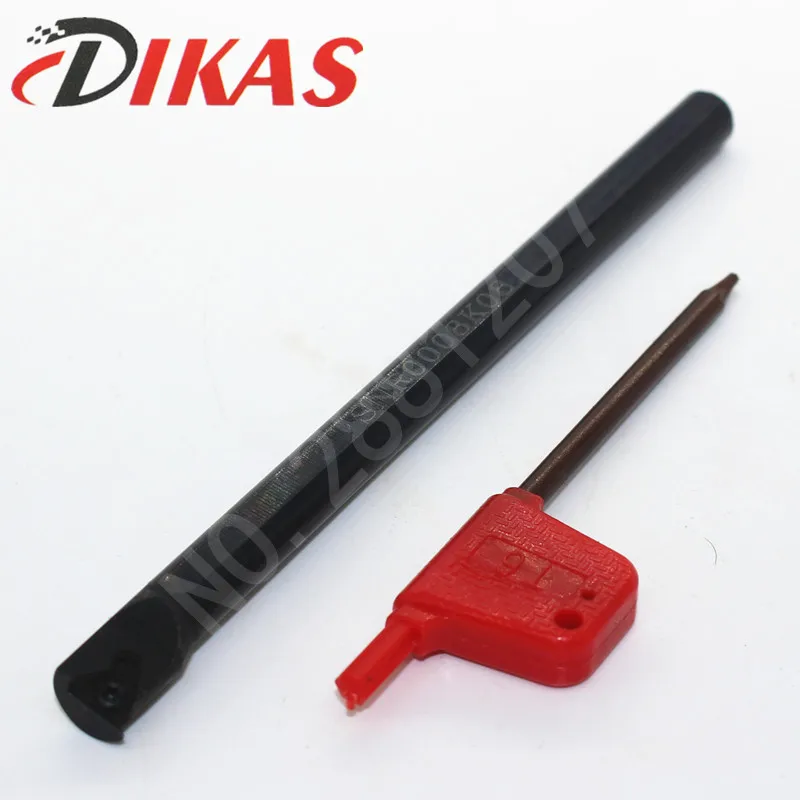 Dikas 1pcs SNR0008K08 CNC internal thread shank for machining internal