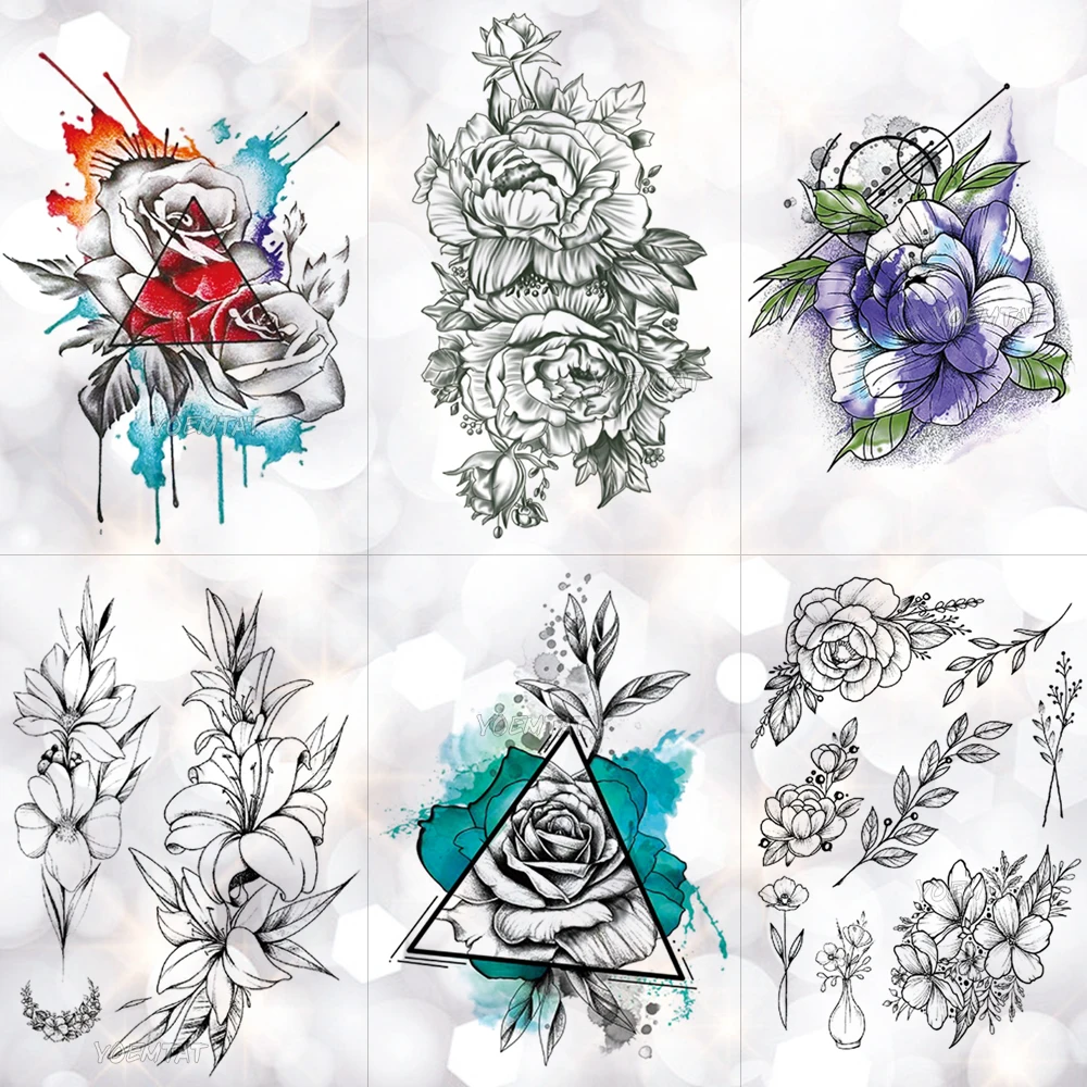 Tatouage Temporaire étanche Une Fois Tatouage Traduit