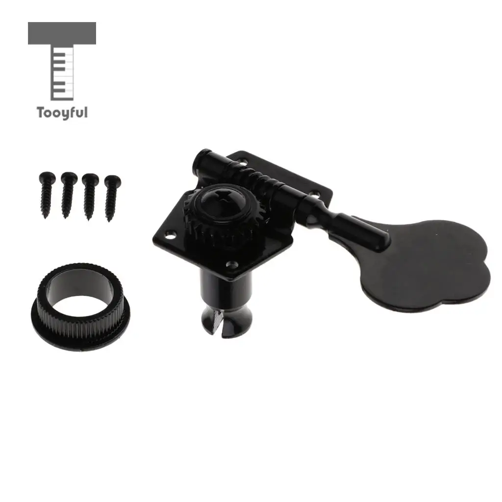 Tooyful String Button Tuning Pegs Right Tuners for 4 Strings Electric Bass Guitar