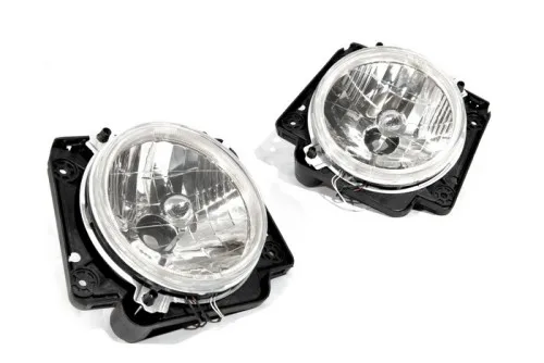 Clear Lens Angel Eye Head Light for vw Jetta MK2 / vw Golf MK2