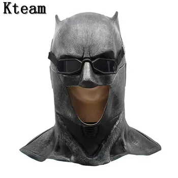 

2018 New Hot Batman Mask Adult Halloween Mask Realistic Full Face Latex Party Mask Caretas Movie Bruce Wayne Cosplay Props Toys