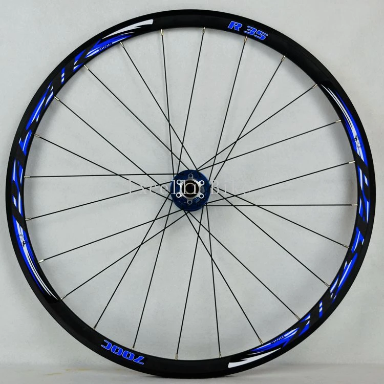 Discount 700CC Wheels disc brake road wheels road bicycle road bike V/C brake 30MM alloy rim 29inch Cross-country road bike. light wheel 20