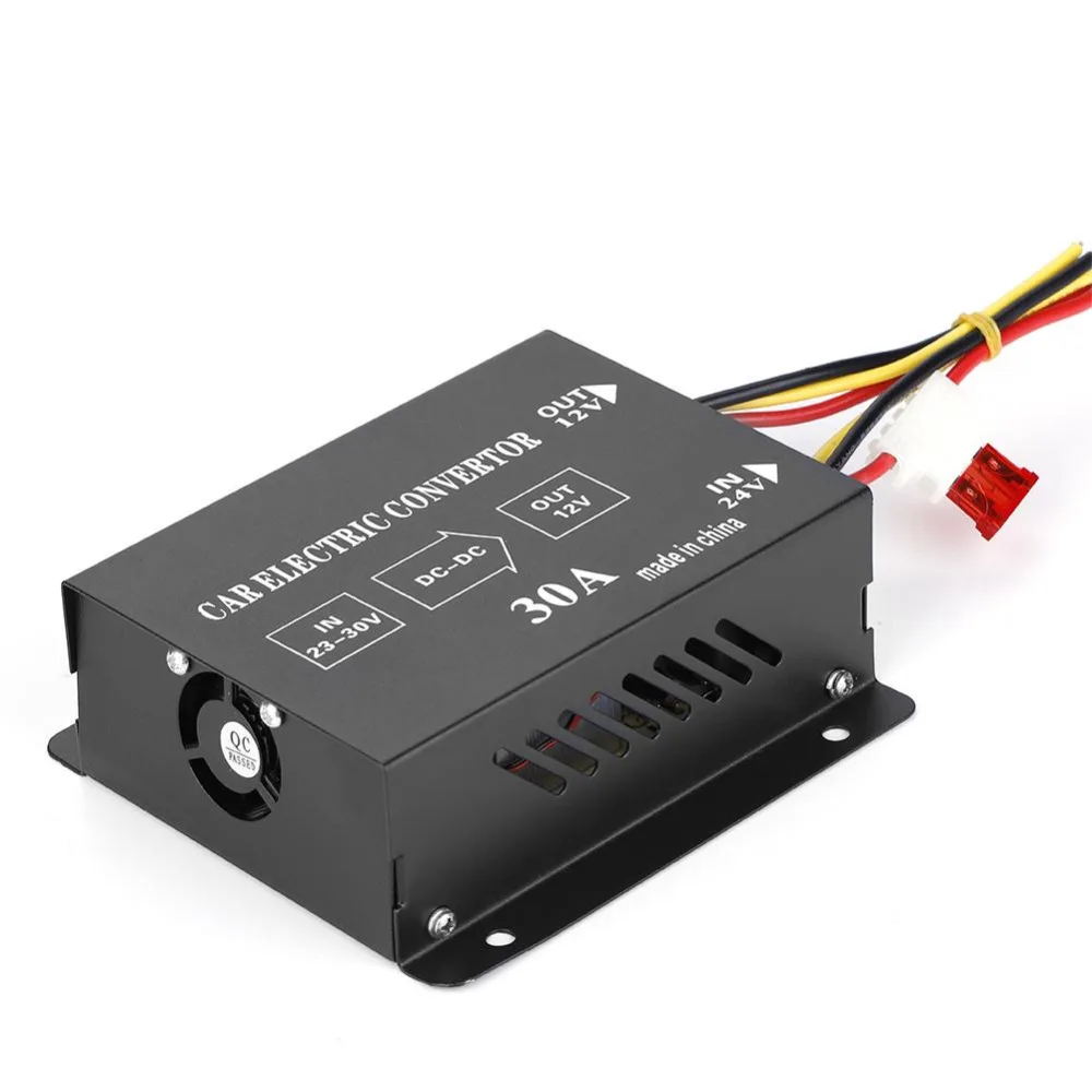 

New DC 24V to 12V Car Truck Power Converter Electric Inverter Voltage Reducer Step-down Transformer Car Accessories
