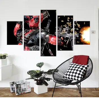 

Painting Canvas Movie American Superheros Batman Home Decor Wall Art Printed