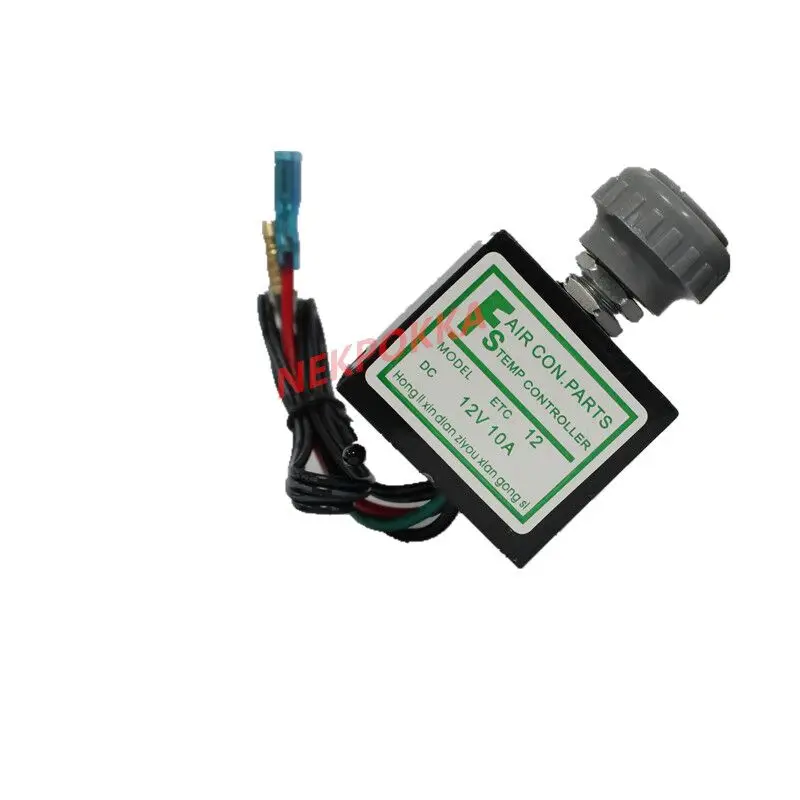 

DC 12V / 24V 10A Temperature Rotary Switch with Sensor for Auto A/C Air Conditioner Evaporator