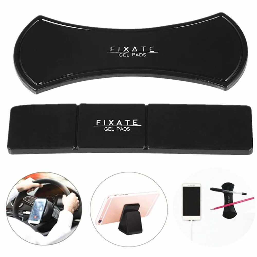 

Nano Hand Sticker Folding Mobile Phone Stand Car Anti-Slip Mat Magic Pad Wall Sticker 300 Degrees