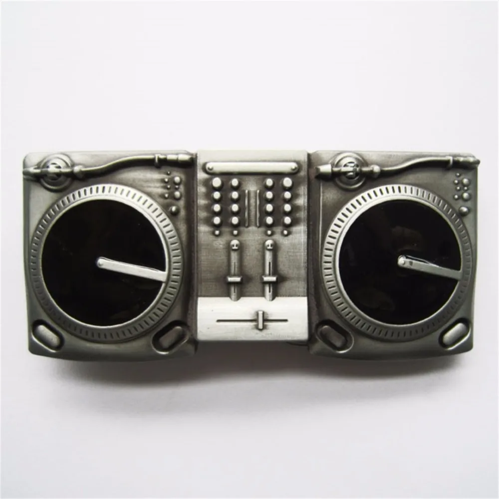 

New Vintage CD Turntables Music Belt Buckle Gurtelschnalle Boucle de ceinture BUCKLE-MU014