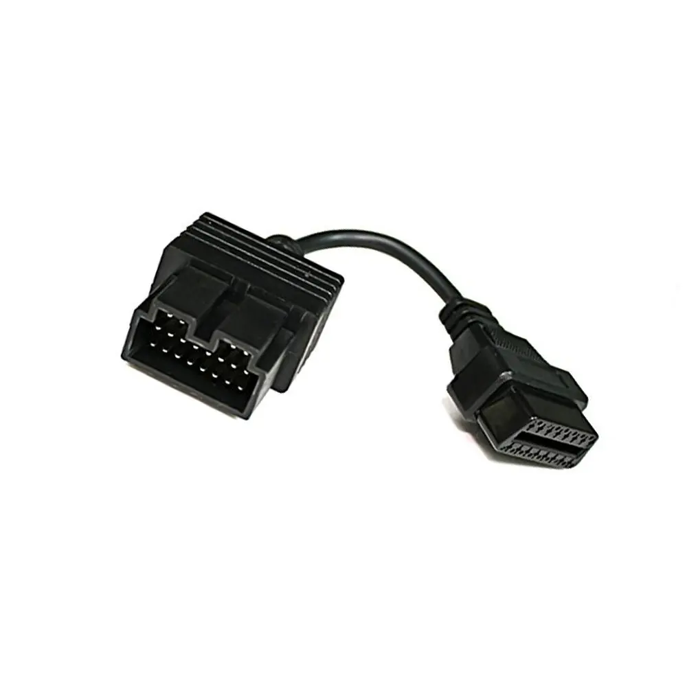 KWOKKER OBD 2 кабель для KIA 20 Pin до 16 Pin OBD2 OBD диагностический инструмент сканер код ридер адаптер автомобильный соединительный кабель KIA 20Pin