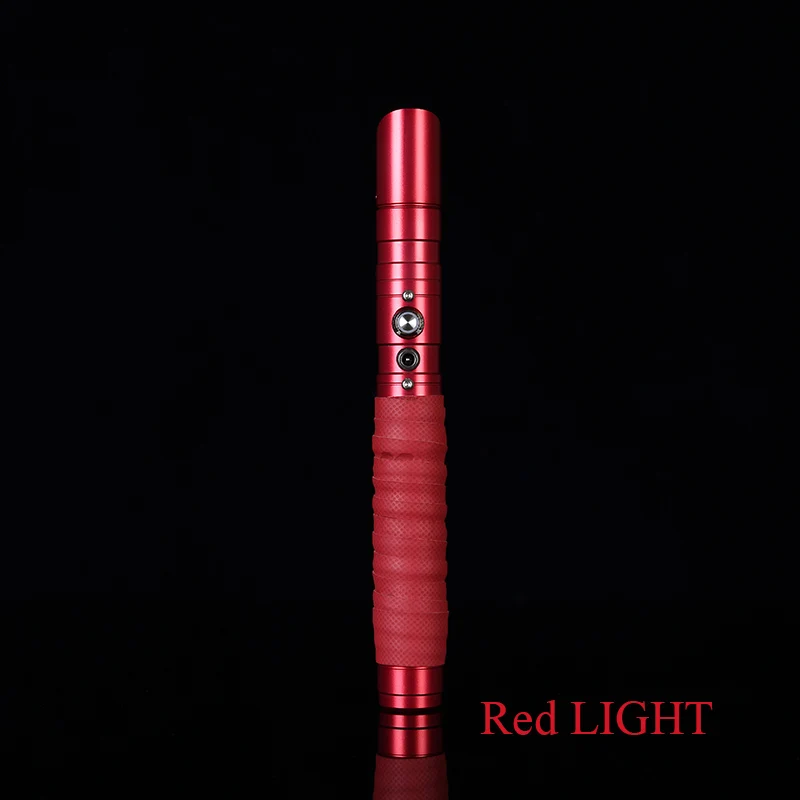 100 см светильник saber Jedi Sith Luke светильник Saber Force FX Heavy Dueling перезаряжаемая цветная звуковая Блокировка с металлической ручкой - Цвет: Красный