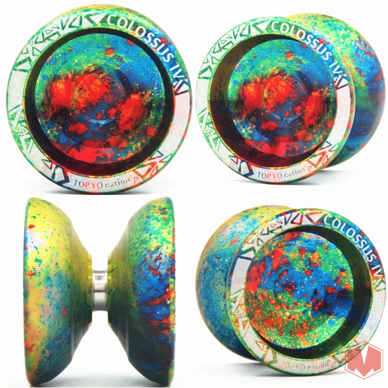 Новые цвета TOPYO colorssus 5 YOYO Профессиональный TOPYO nation металлический подшипник yoyo металлический шар для соревнований