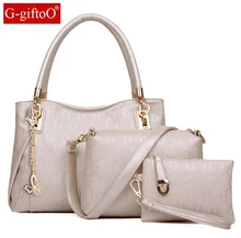 Leather Women Handbag Luxurious Women Messenger Bag 2016 Brand Fashion Composite Bag Designs Handbag+Messenger Bag+Purse 3 Sets Leather Women Handbag Luxurious Women Messenger Bag 2016 Brand Fashion Composite Bag Designs Handbag+Messenger Bag+Purse 3 Sets