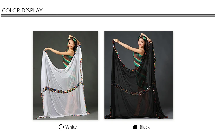 SJ004 Высококачественная женская льняная вуаль для танца живота Malaya танец живота Черный Белый 2 цвета женский реквизит для сцены