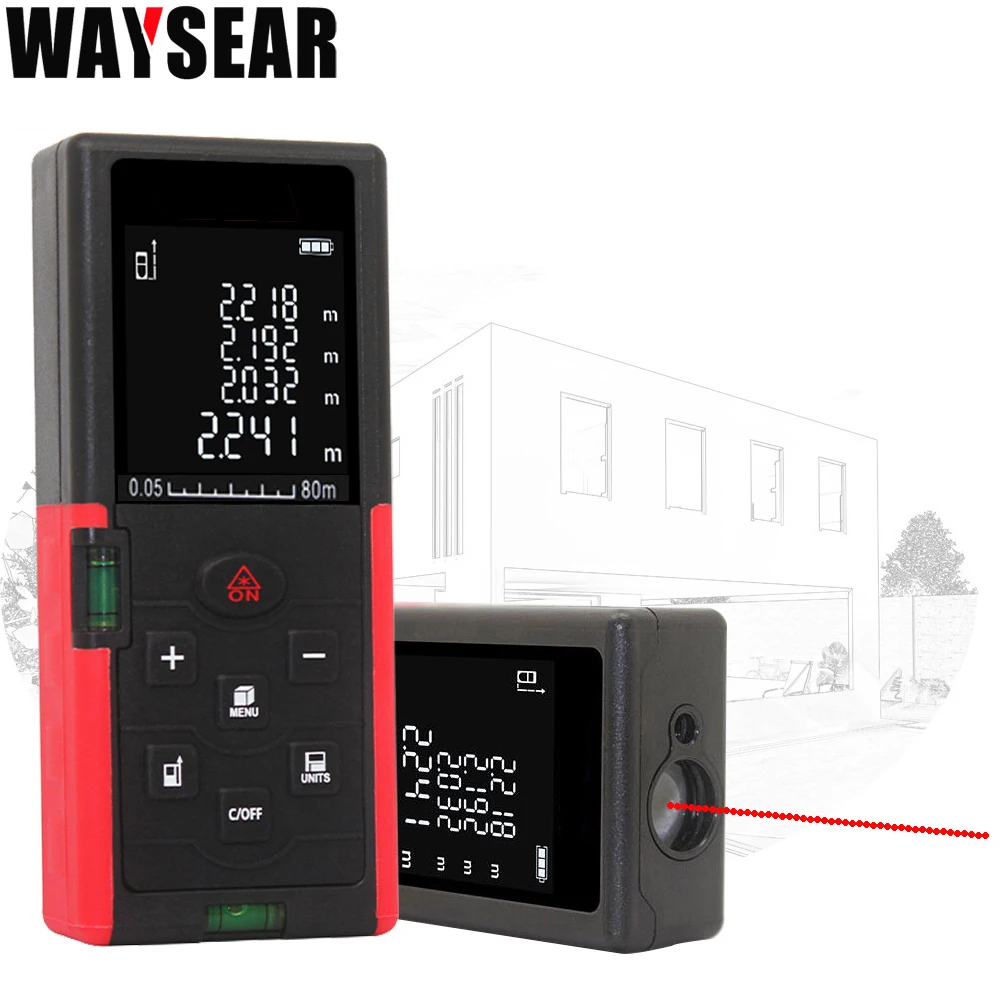 laser distance meter 80M 100 rangefinder laser range finder tape distance measurer range finder measure ruler laser distance meter 80M 100 rangefinder laser range finder tape distance measurer range finder measure ruler