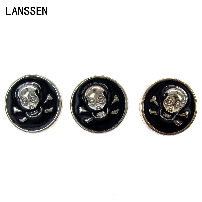 30 шт. круглые пластиковые пуговицы 5/8 дюйма 15 0 мм|buttons accessories|plastic buttonsskull button |