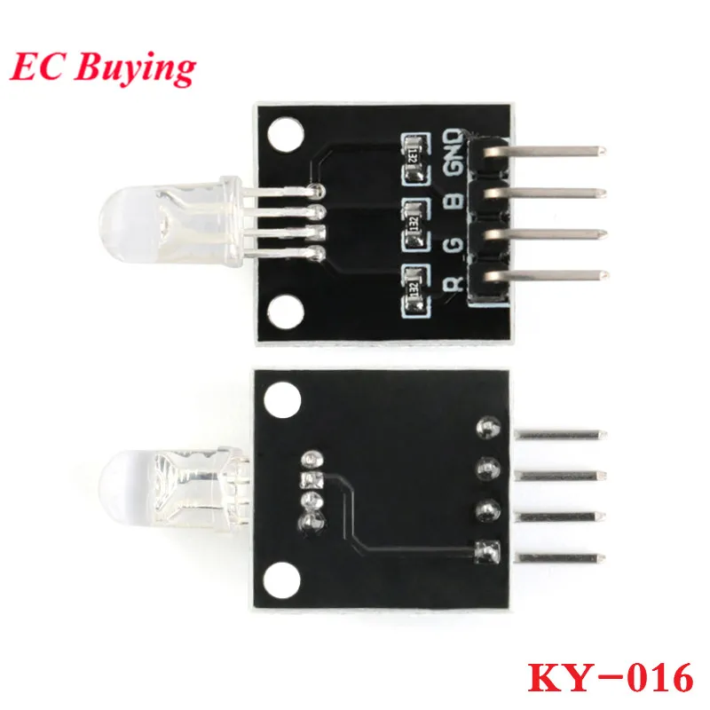 Умная электроника 4 контактный модуль KEYES RGB 3 цвета светодиодный датчик для Arduino DIY