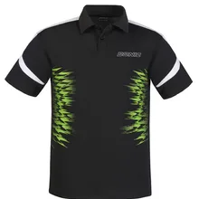 Новые теннисные майки для настольного стола, футболки из хлопка, дышащие игры с ракеткой, футболка, быстросохнущая футболка с короткими рукавами