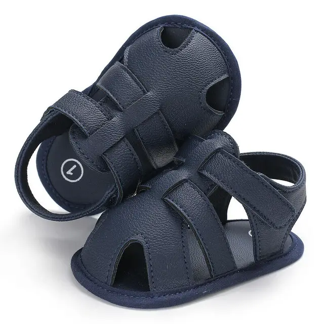 2019 Baby First Walkers Baby 0-18 months Boy Girl Slippers Toddler Kids Nursery School Summer New Leather Shoes 3