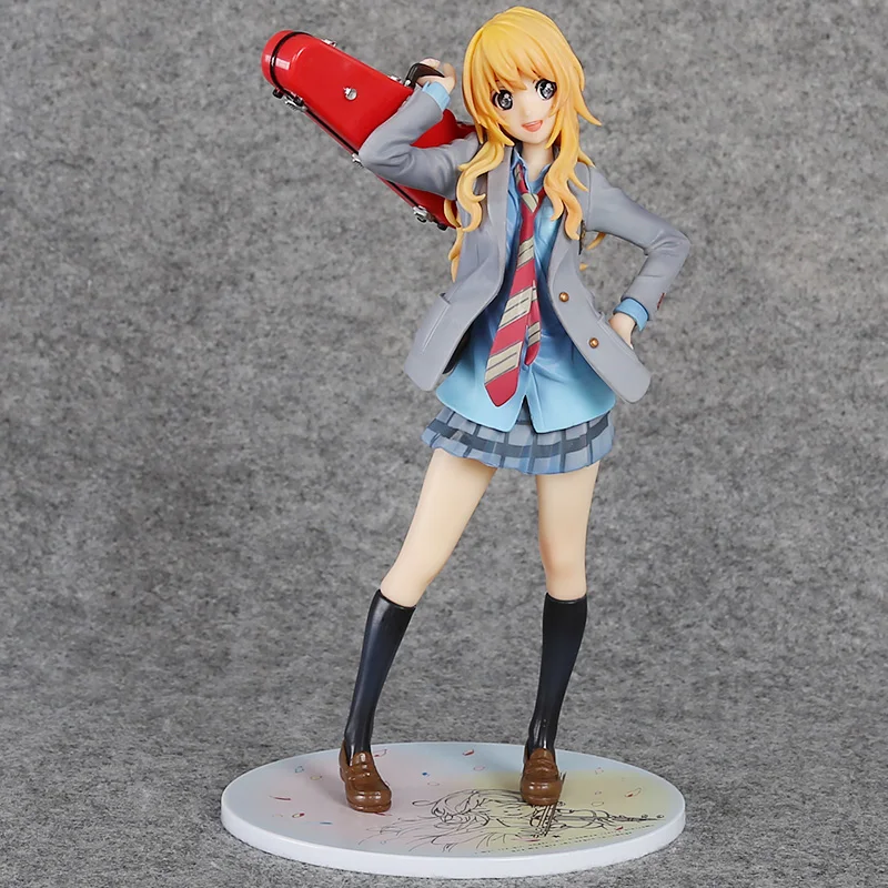 Action Figure Lie in April Kaori Miyazono Cartoon Doll PVC 20cm Japanese Figures Action Figure Lie in April Kaori Miyazono Cartoon Doll PVC 20cm Japanese Figures