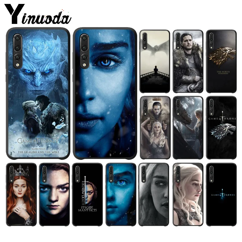 

Yinuoda Game of Thrones Daenerys Jon Snow tyrion Phone Case for Huawei P10 plus 20 pro P20 lite mate9 10 lite honor 10 view10