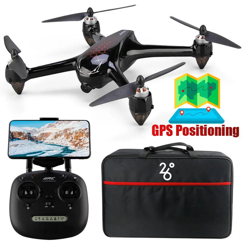 

JJRC X8 5G WiFi FPV RC Drone GPS Positioning Altitude Hold 1080P Camera Quadcopter WiFi APP Control RC Helicopters Drones Toys