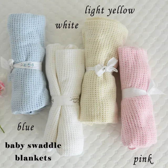 Buy Minkey Baby Blankets Newborn Breathable Sleeping Swaddling Kids Car/Crib