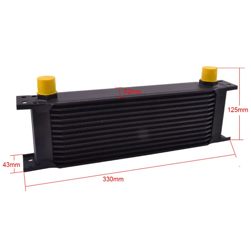 espeeder-15-row-black-10an-aluminum-transmission-cooler-racing-oil