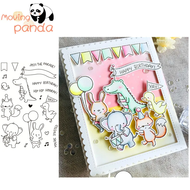 3 animals Metal Cutting Dies Stencils for DIY Scrapbook Photo Album Paper Card D